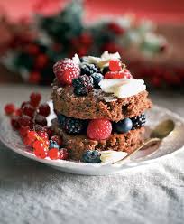 Delícia de Chocolate com Azeite e Frutos Vermelhos