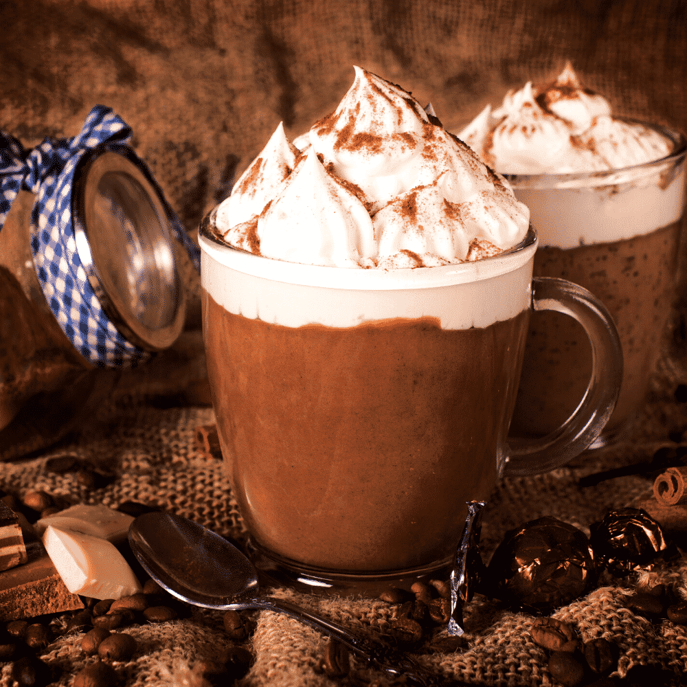 Chocolate Quente com Conhaque